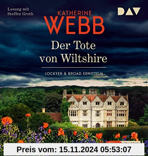 Der Tote von Wiltshire. Lockyer & Broad ermitteln: Ungekürzte Lesung mit Steffen Groth (2 mp3-CDs): Ungekürzte Lesung mi