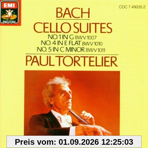 Cellosuiten 1, 4, 5