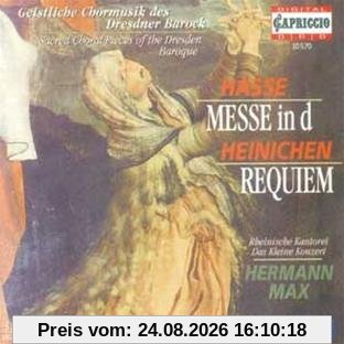 Rheinische Kantorei Hasse, Messe In D / Heinichen, Requiem