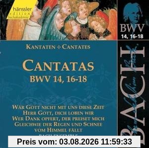 Bach-Ensemble Edition Bachakademie Vol. 5 (Geistliche Kantaten Bwv 14, 16-18)
