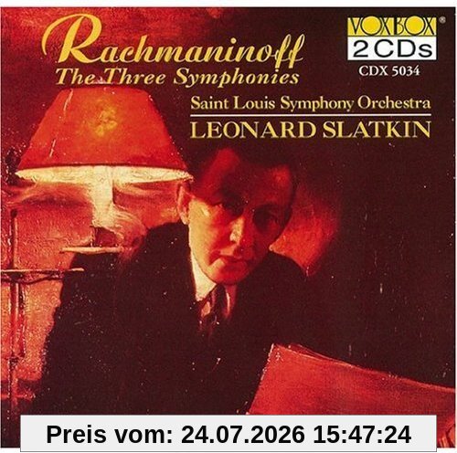 Leonard Slatkin Rachmaninoff, Sinfonien 1-3