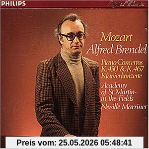 Alfred Brendel Mozart Klavierkonzerte Kv 450 & Kv 467