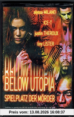 Below Utopia - Spielplatz der Mörder [VHS]