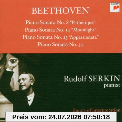 Rudolf Serkin Ludwig Van Beethoven (1770-1827)-Sonates Pour P