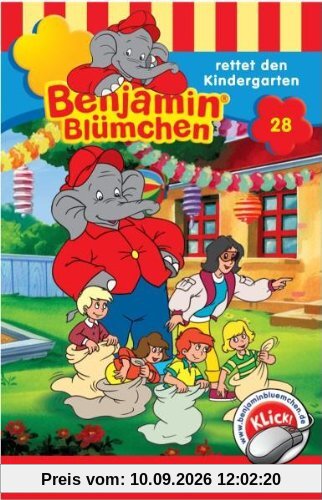 Benjamin Bluemchen - Folge 28: rettet den Kindergarten [Musikkassette] [Musikkassette]