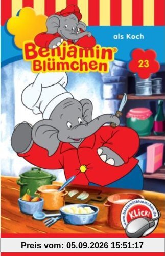 Benjamin Blümchen - Folge 23: als Koch [Musikkassette]