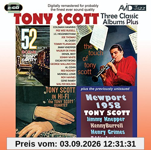 Tony Scott 3 Classic Albums Plus