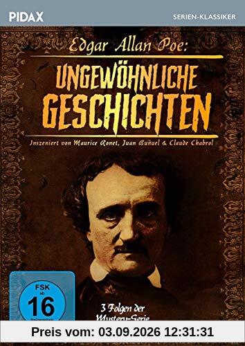 Edgar Allan Poe - Ungewöhnliche Geschichten / 3 Folgen der spannenden Mystery-Serie (Pidax Serien-Klassiker)