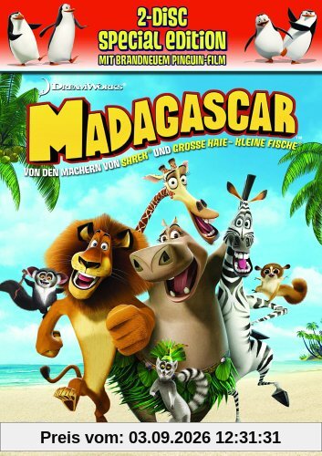 Madagascar (Special Edition, 2 DVDs)