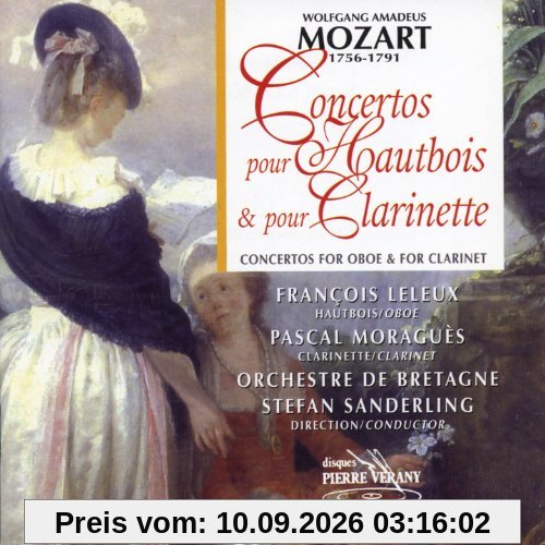 Mozart: Oboenkonzerte KV 314 & 294b/Klarinettenkonzert KV 622