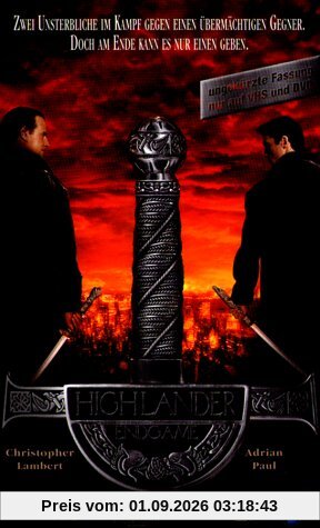 Highlander 4 - Endgame [VHS]
