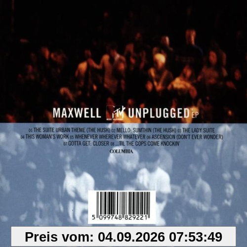 Maxwell Mtv Unplugged
