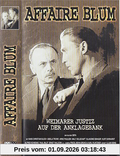 Affaire Blum [VHS]
