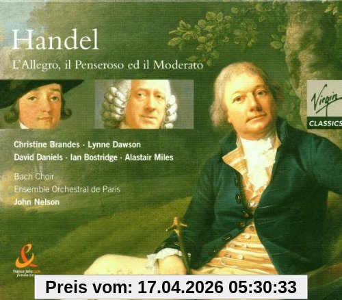 David Daniels Händel, L'Allegro, Il Penseroso Ed Il Moderato (Ilpeng.Et Il Mod.)