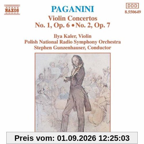 Paganini Violinkonzert 1 und 2 Kaler
