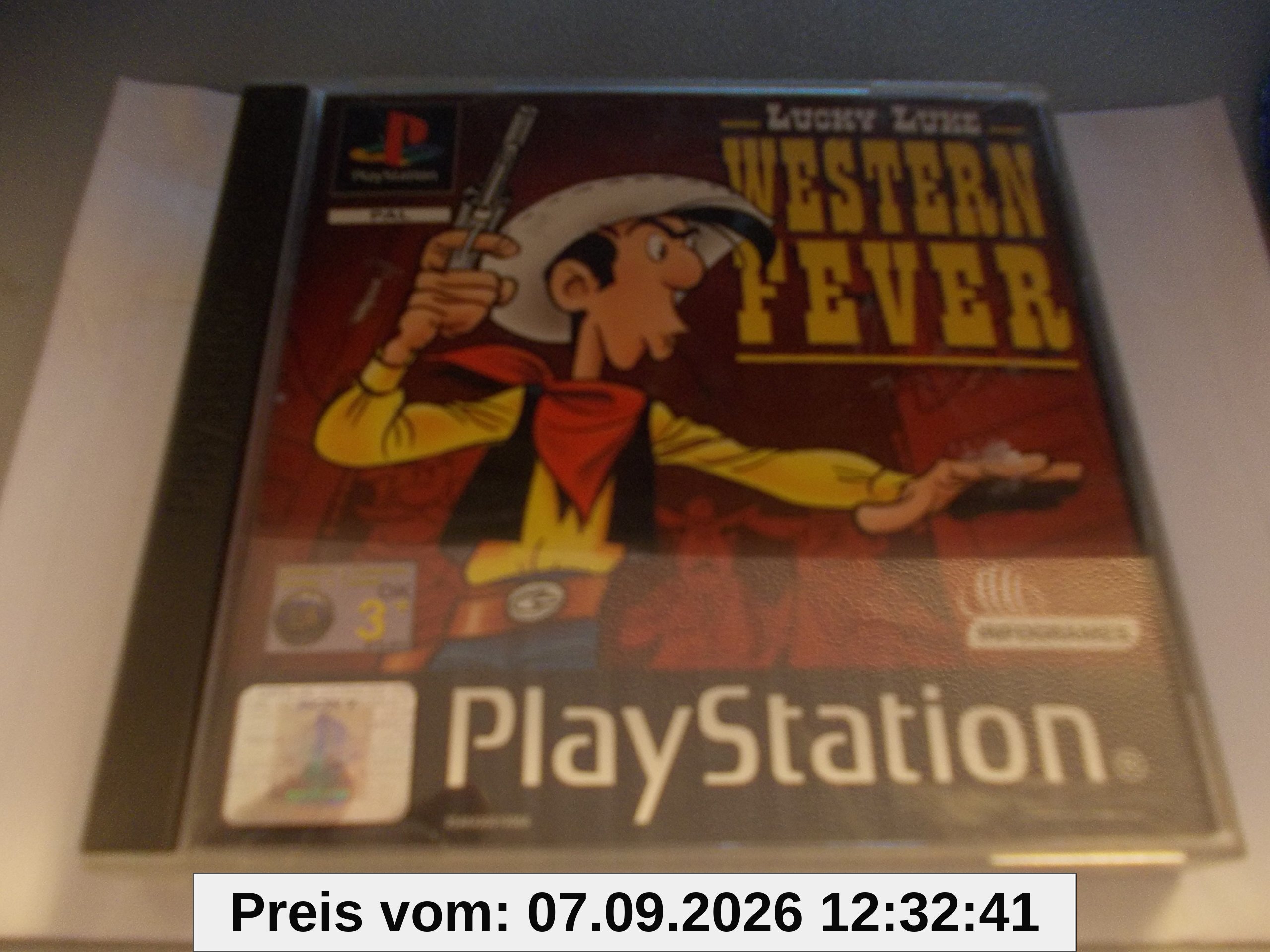 Lucky Luke Western Fever (PS1) UK Import