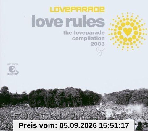 Loveparade 2003 Compilation (Love Rules) - Limited Edition Digipack