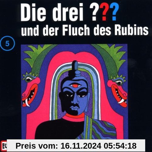 Die drei Fragezeichen - Folge 5: und der Fluch des Rubins