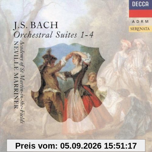 Orchestersuiten 1-4, BWV1066-69