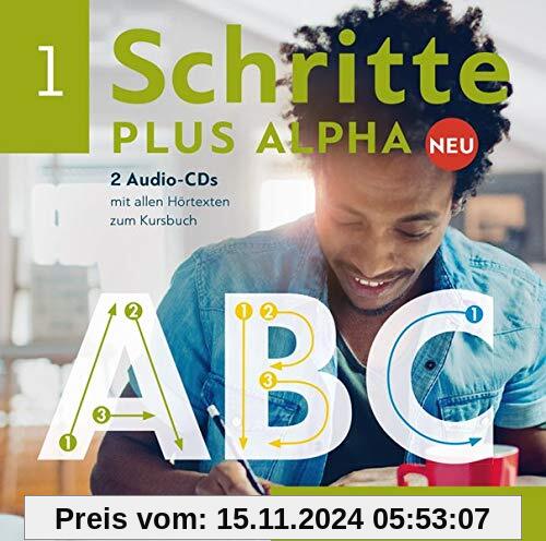 Schritte plus Alpha Neu 1: Deutsch im Alpha-Kurs.Deutsch als Zweitsprache / 2 Audio-CDs zum Kursbuch