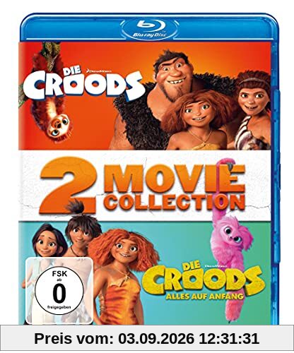 DIE CROODS 2 MOVIE COLLECTION Die Croods & Die Croods – Alles auf Anfang [Blu-ray]