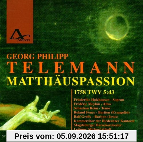 Matthäus-Passion (1758) Twv 5: