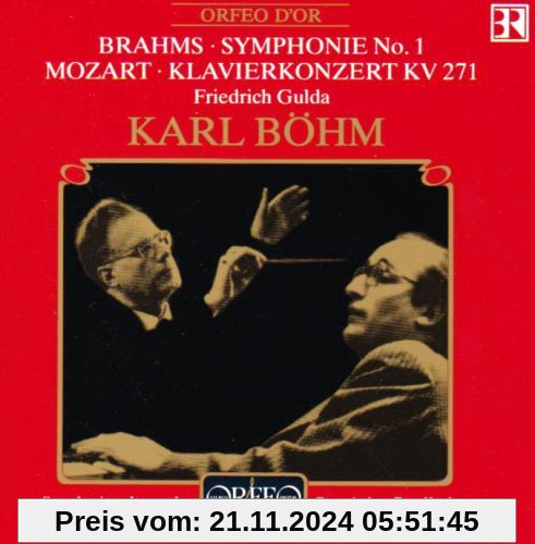 Brahms: Symphonie Nr. 1 / Mozart: Klavierkonzert Es-Dur KV 271