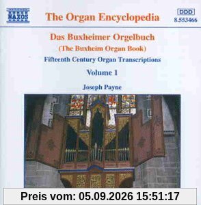 Das Buxheimer Orgelbuch Vol. 1