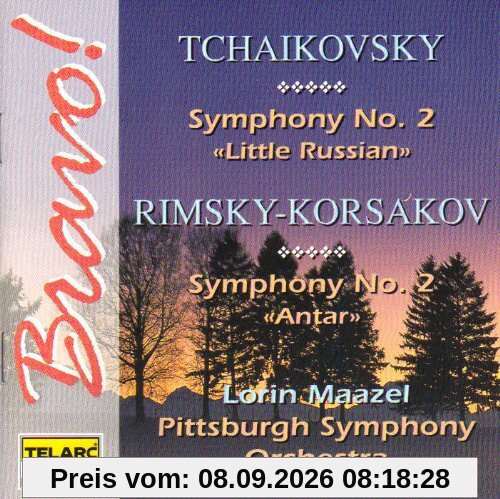 Tchaikovsky Symphonie No. 2 Little Russian - Rimsky-Korsakov Symphony No. 2 Antar