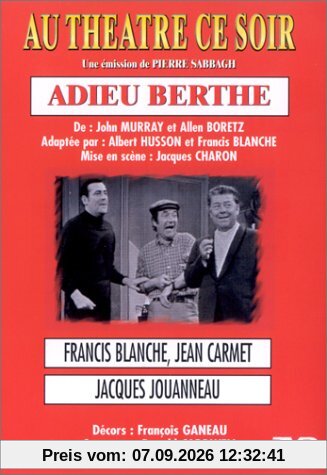 Au théâtre ce soir : Adieu Berthe [FR Import]