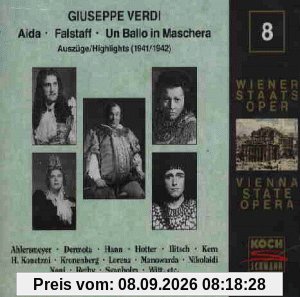 Edition Wiener Staatsoper Live Vol. 8: Giuseppe Verdi: Un ballo in maschera/Aida/Falstaff