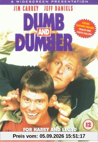 Dumb And Dumber Jim Carrey DVD Comedy