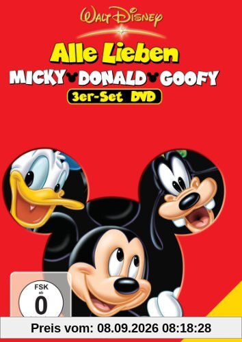 Alle lieben Mickey/Donald/Goofy (3er-Set DVD)