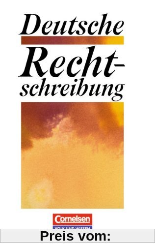 Deutsche Rechtschreibung: Wörterbuch