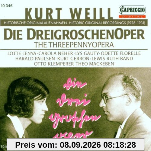 Weill: Die Dreigroschenoper (Auszüge, Historische Originalaufnahmen 1928-1931)