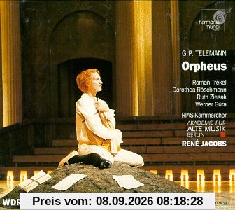 Telemann: Orpheus oder Die wunderbare Beständigkeit der Liebe (Opern-Gesamtaufnahme) (2 CD)