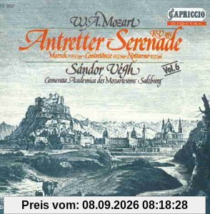 Antretter Serenade KV 185 / March KV 189 / Contredanses KV 609 / Notturno KV 286