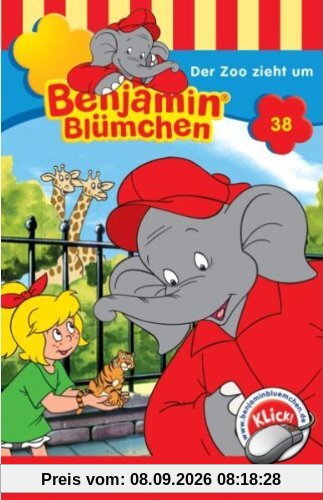 Benjamin Bluemchen - Folge 38: Der Zoo zieht um [Musikkassette] [Musikkassette]