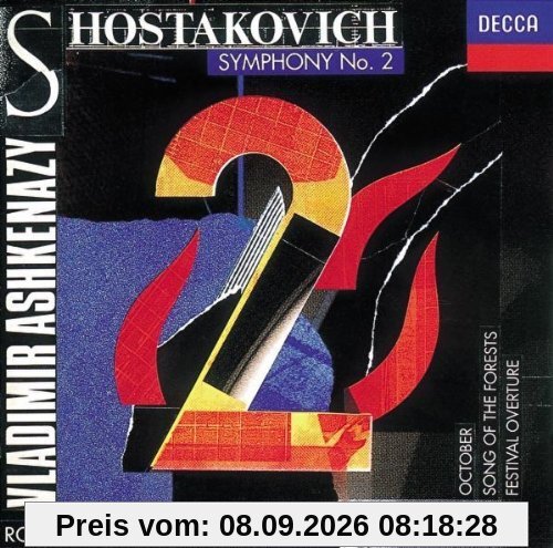 Symphony No 2. / Song of the Forests / October / Festival Overture