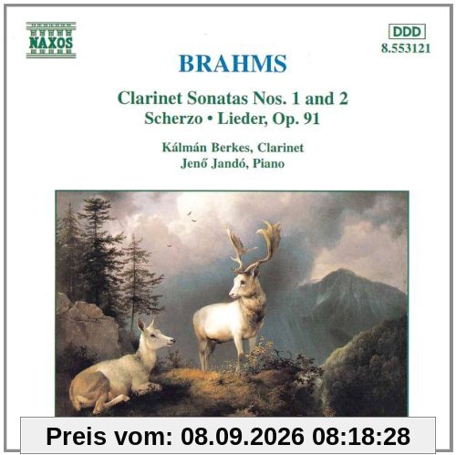 Brahms Sonate für Klarinette und Klavier Berk