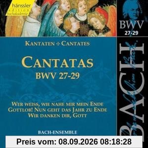 Edition Bachakademie Vol. 9 (Geistliche Kantaten BWV 27-29)
