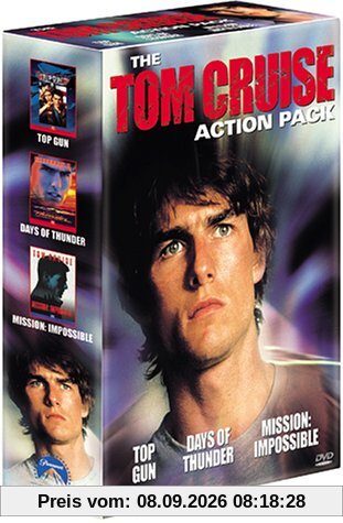 Tom Cruise-Action Pack (Top Gun, Tage des Donners, Mission: Impossible) [3 DVDs]