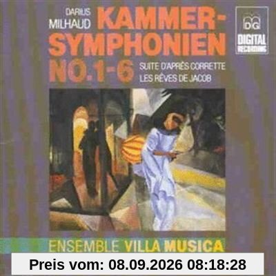 Milhaud Kammersinfonie 1-6 Vill