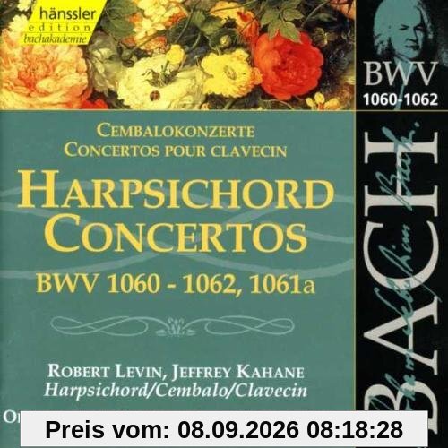 Edition Bachakademie Vol. 129 (Cembalokonzerte BWV 1060-1062, 1061a)