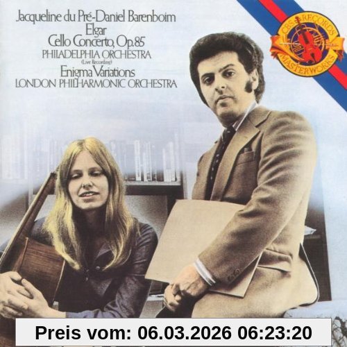 Jacqueline Du Pre Cellokonzert, Op. 85. / Enigma-Variationen, Op. 36