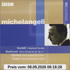 Michelangeli Spielt Scarlatti/Beethoven