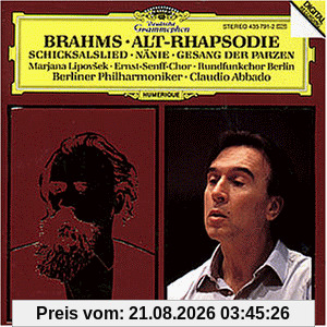 Lipovsek Altrhapsodie / Schicksalslied U.a.