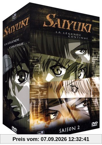 Saiyuki - Coffret 5 DVD - Partie 2 - 24 épisodes VOSTF