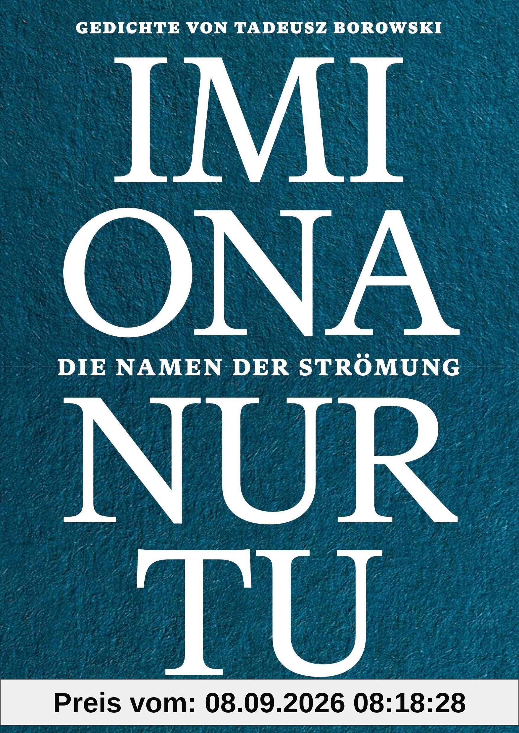 Imiona nurtu. Die Namen der Strömung