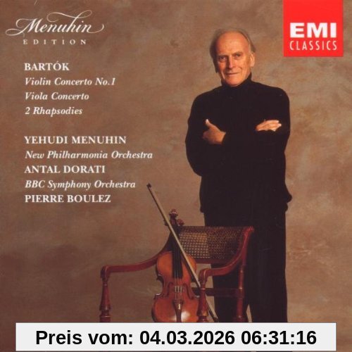 Menuhin Violinkonzert 1 / Violakonzert / Rhap.1 Und 2